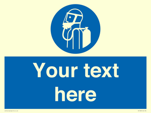 Custom use self contained breathing appliance